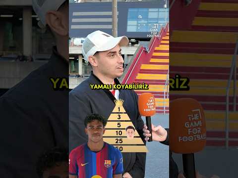 ARDA GÜLER İLK 3'E GİRER Mİ🇹🇷Dünyanın aktif en iyisi kim⭐️ #football #galatasaray #quiz #keşfet