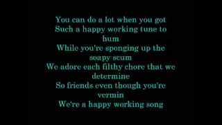Happy Working Song  lyrics