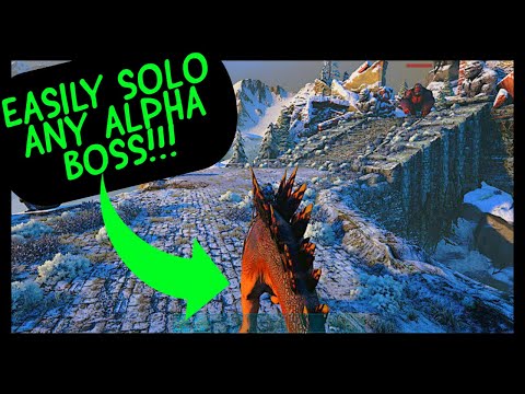 HOW TO SOLO ANY ALPHA BOSS!!! EASY WIN STRATEGY!!!!