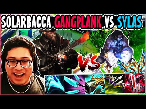 SOLARBACCA Gangplanks Vs Sylas TOP - NA Challenger - Patch 13.24