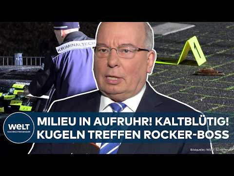 KÖLN: Kaltblütiger Anschlag auf Hells Angels! Maschinenpistolen-Kugeln treffen Rocker-Boss!