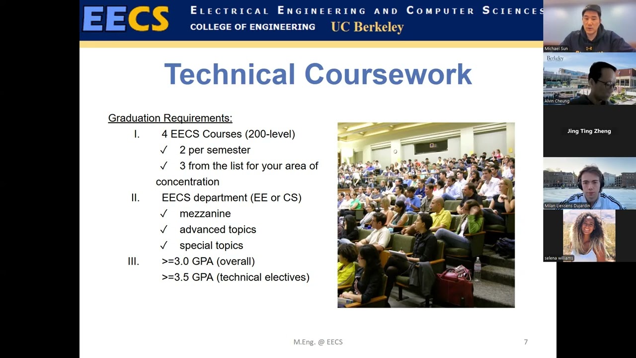 Berkeley MEng Electrical Engineering & Computer Science (EECS) Information Session - April 3, 2025