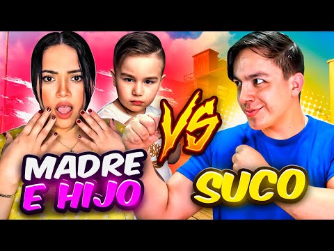 ESTA MADRE Y SU HIJO ME RETAN A PVP EN FREE FIRE😱👿!!