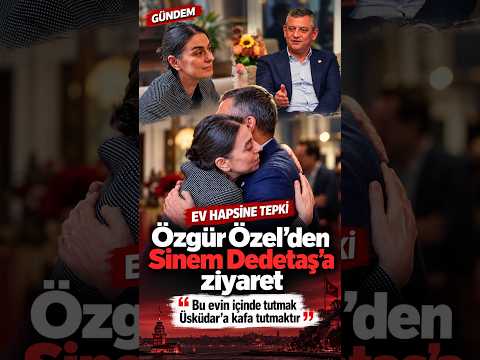 Özgür Özel’den Sinem Dedetaş çıkışı: “Üsküdar’a kafa tutmaktır” #ÖzgürÖzel #SinemDedetaş #Üsküdar