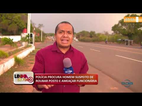 LINHA DE FOGO 17 10  PoliÌcia procura homem suspeito de roubar posto