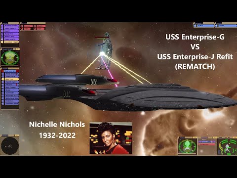 USS Enterprise G VS USS Enterprise J | REMATCH! | Nichelle Nichols Tribute | Star Trek Bridge Comman