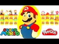 Huevo Sorpresa Gigante De Super Mario En Español De Plastilina Play Doh