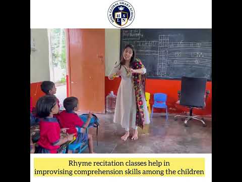 Principal Ms Likitha Gowda engaging with kids in their Rhyme Time | #rhymeswithaction