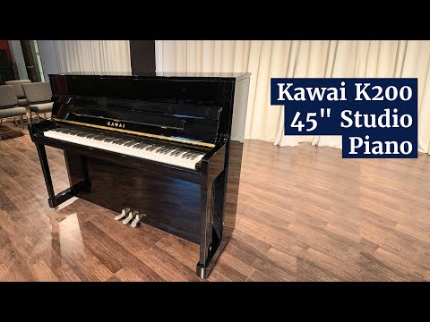 Kawai K200 45" Studio Piano | Kawai Upright Piano Demo and Review | Family Piano Co.
