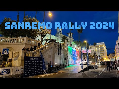 SANREMO RALLY STORICO 2024 Hier schraubst du unter Palmen...
