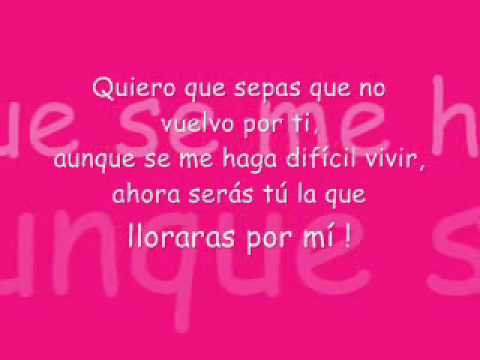 Lloraras por mi -Chapa C  ( con la letra)