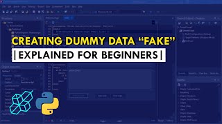 How To Create Dummy(Fake) Data | Explained For Beginners | Python