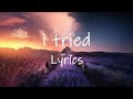 Camylio - i tried (Lyrics)