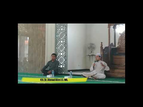 Ustadz Dr. Ahmad Alim Lc.MA (Rezki halal membawa berkah)