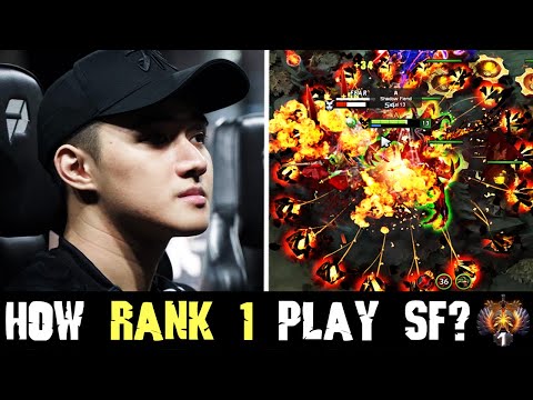 ABED Outplayed QUEEN OF PAIN on his SHADOW FIEND - 10,000 MMR IQ GAMEPLAY DOTA 2