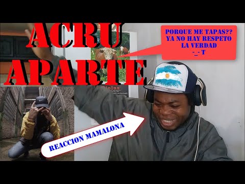 🔥🔥Acru X Zone Aparte reaccion🔥🔥 VUELVE UNO DE LOS GRANDES DEL RAP ARGENTINO!! 👊👊👊