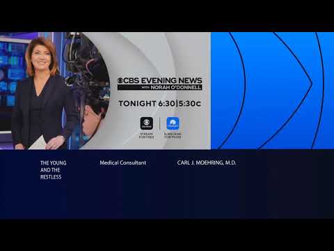 CBS Evening News with Norah O'Donnell - Promo - May 28, 2021