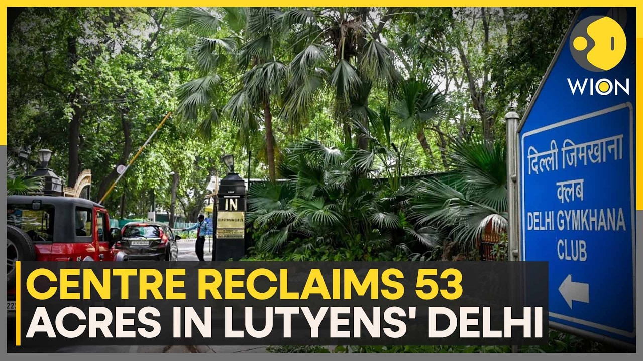 Centre Takes Control Of Delhi Race Club Land | WION News