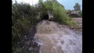 preview picture of video 'Depuratore Isernia Tubo di Scarico 20.08.2013'