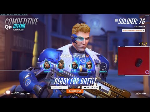 THIS IS HOW TOP 500 TRACKING SOLDIER 76 LOOKS LIKE - GALE SOLDIER 76 OVERWATCH 2 SEASON 4