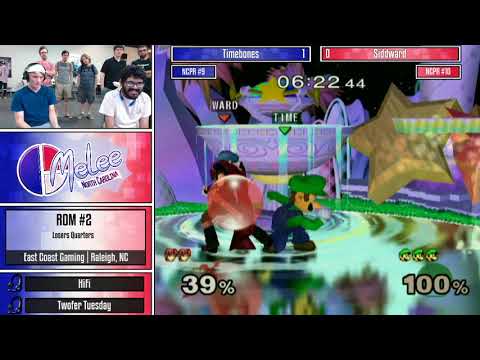 Timebones (Marth) vs Siddward (Luigi) - RoM #1