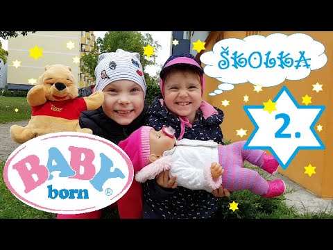 Pojď si hrát💕, nová série, 2. díl, Školka | Film s Baby born a medvídkem Pů | Máma v Německu
