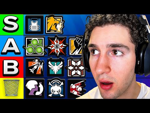 THE BEST SOLO Q OPERATORS IN SIEGE.. (TIERLIST)