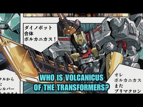 Who Is The Dinobot Combiner Volcanicus of the Transformers? Explained In Under 90 Seconds
