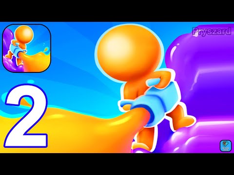 Dye Hard - Gameplay Walkthrough Part 2 Multiplayer Map Paint Battle Defense (iOS, Android Gameplay)