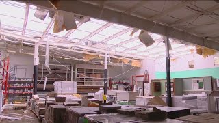 Sutherlands Hardware & Supply Suffers Extensive Storm Damage