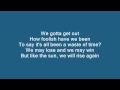 Daughtry - Rescue Me (Lyrics on Screen & Description)