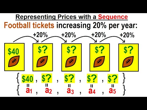 Algebra Ch 48 Sequences and Series 1 of 34 What is the Difference