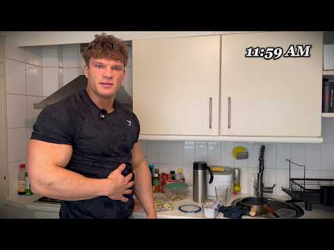 Unemployed Bodybuilder Rest Day Routine During Prep - FULL DAY OF EATING