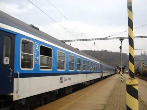Odjezd vlaku R 785 - Děčín hl.n.