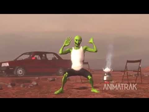 Neuer türkisches grünes alien