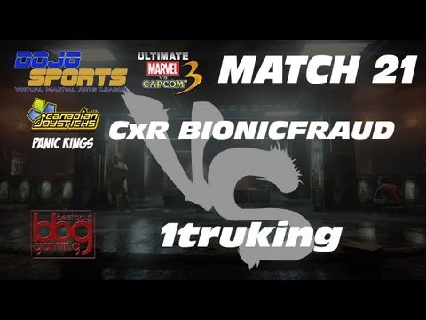 21 - DojosportsW4 UMvC3 - CanJS_PK vs BBG - CxR BionicFraud vs 1truking