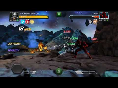 Summoned Symbiote vs VOID ((BLOOD AND VENOM: SYMBIOMANCER: )) [[Event Quest]]