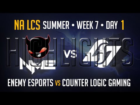 Enemy Esports vs CLG HIGHLIGHTS | Week 7 Day 1 NA LCS Summer Split 2015 S5 | NME vs CLG W7D1