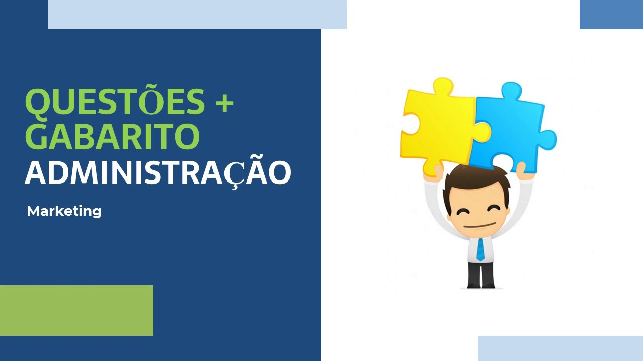 Questões sobre Marketing - Administração Geral com Gabarito