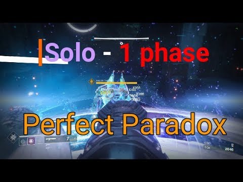 Solo - 1 phase Nightfall - Tree of Probabilities with Perfect Paradox & Voidwalker