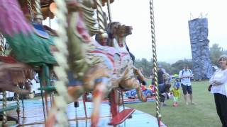 preview picture of video 'Kop Hill Climb 2014: Howards Steam Gallopers and Austin car ride'