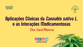 7ª Aula - Aplicações Clínicas da Cannabis e as Interações Medicamentosas - Dra. Carolina Marroni