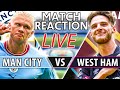 Man City vs West Ham | Live Premier League Watchalong