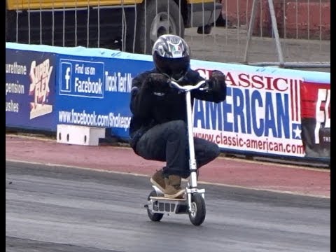 2014 GTi Inters - Electric Scooter Drag Race Showdown