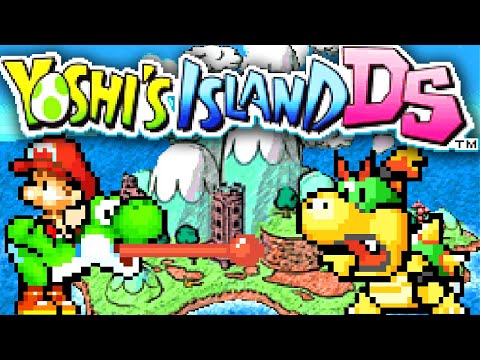 Yoshi's Island DS - Full Game - No Damage 100% Walkthrough