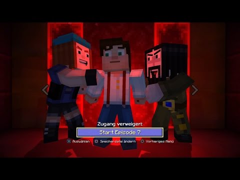 Minecraft Story Mode - Episode 7 [PS4, German]