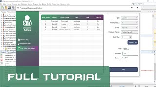 Download the video "JavaFX Full Tutorial - Pharmacy Management System with Source Code"