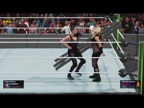WWE 2K19 Trish Stratus vs Stephaine mcmahon For The Gobal Womens Championchip January 11th