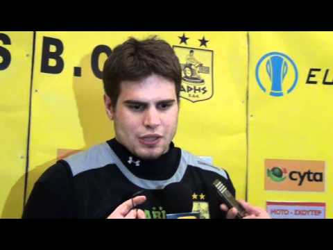 Giorgos Bogris 30/1/2012 media day Villeurbanne