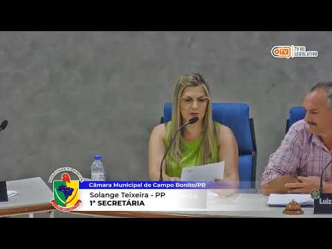 SESSÃO ORDINÁRIA 02/02/2026 TV CAMARA CAMPO BONITO